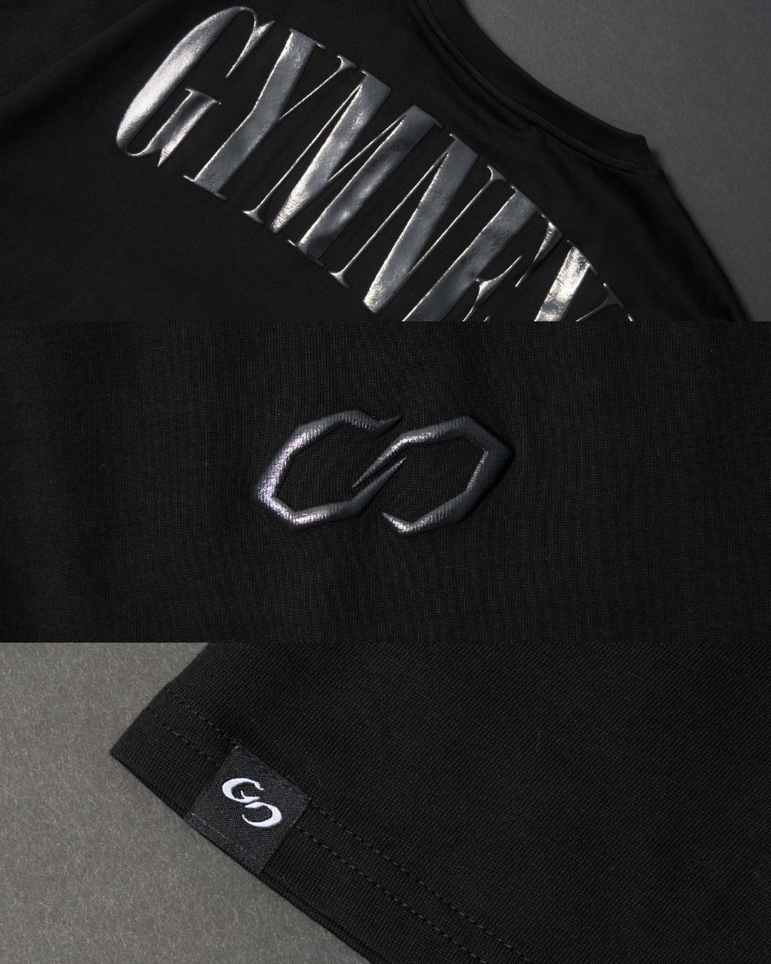 0303 - Monolith Puff Tee - Black