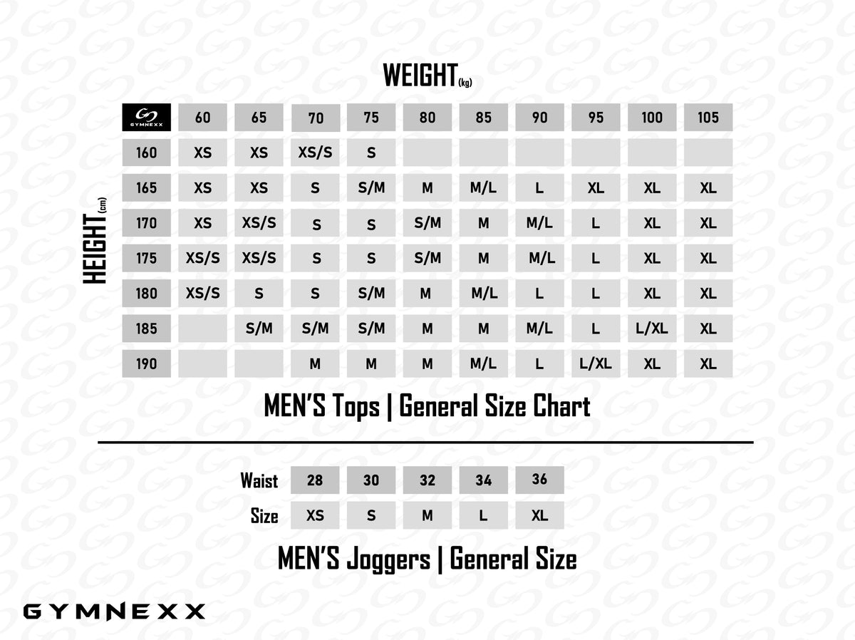 General size chart