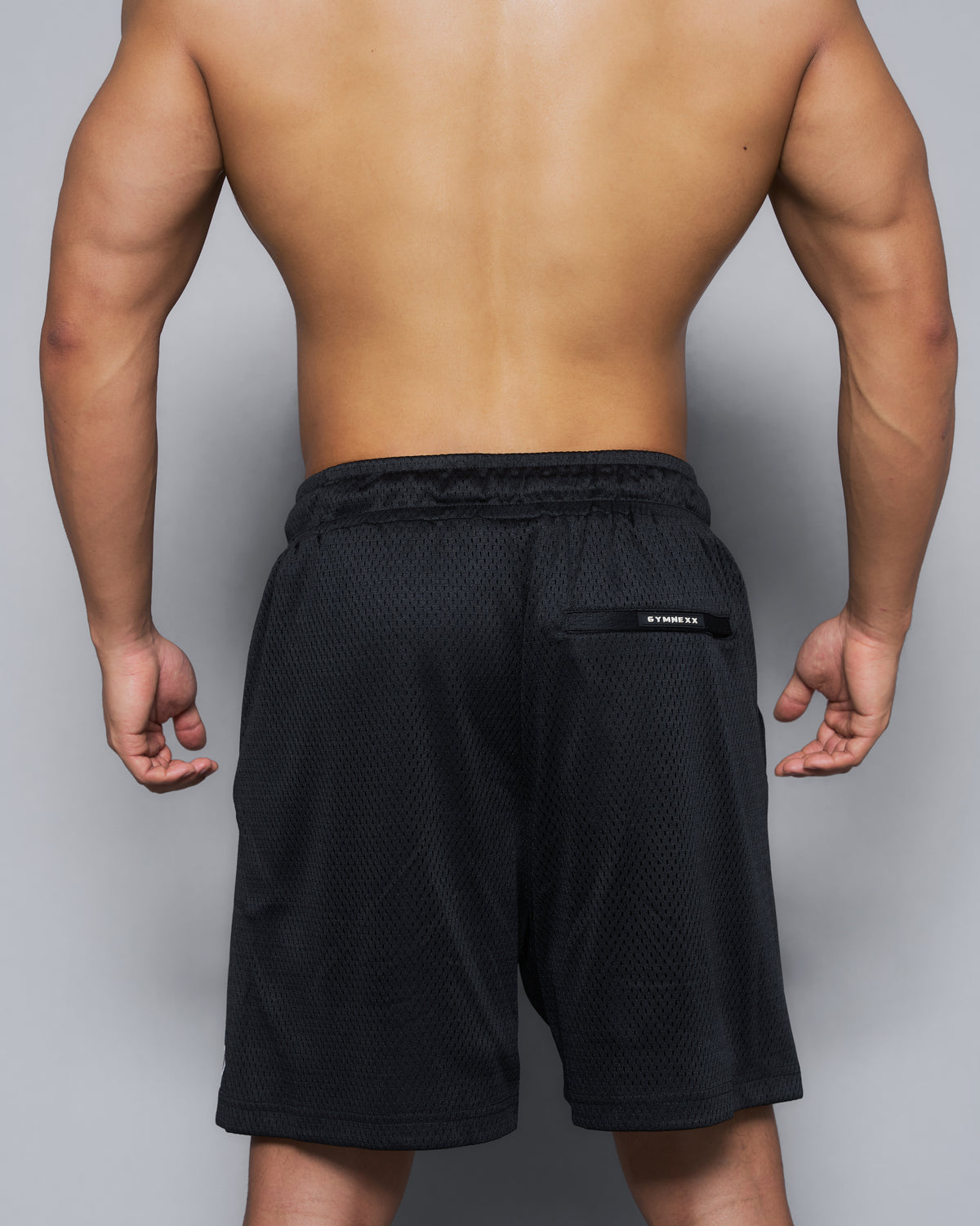 0302 Axis Mesh Shorts - Black