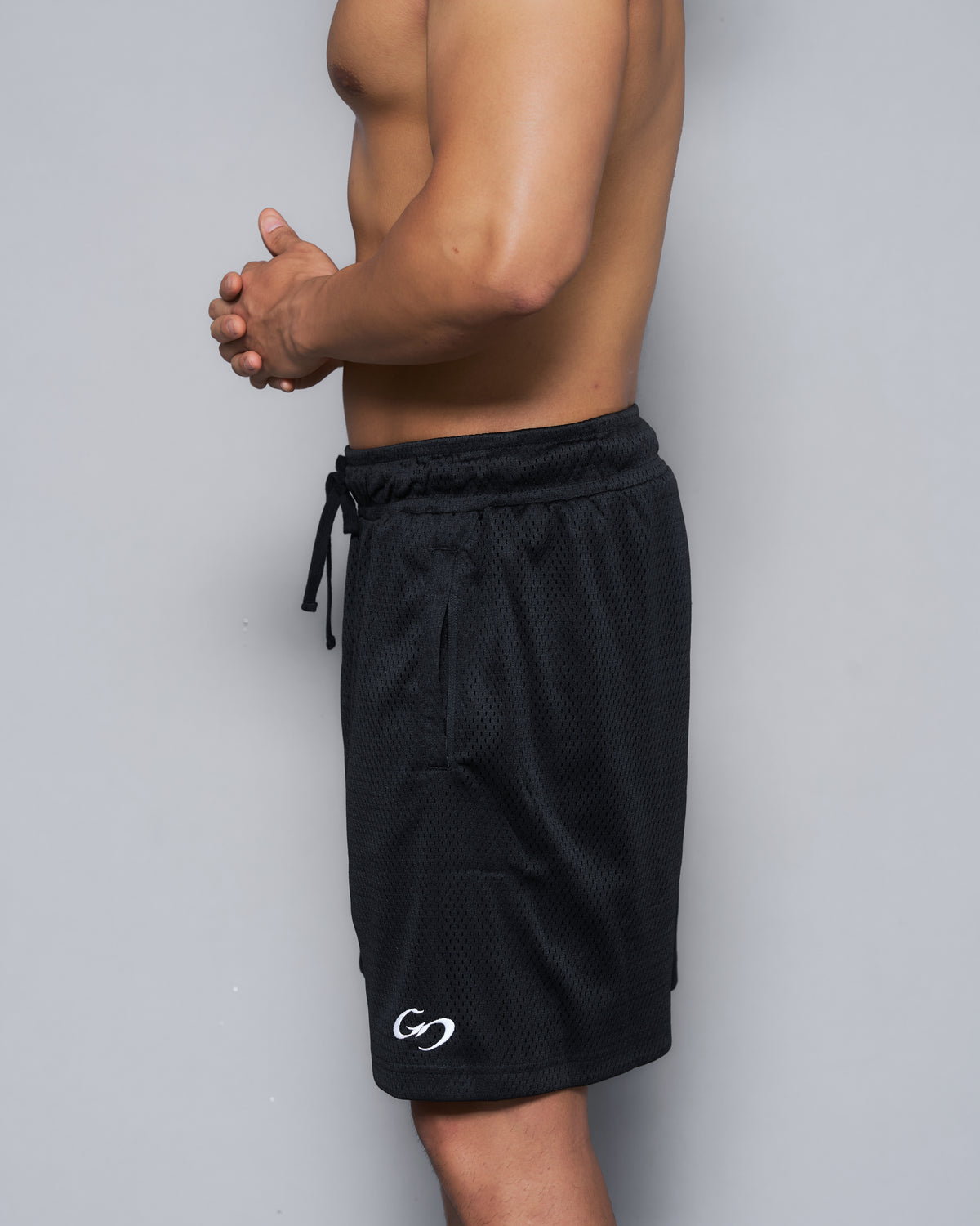 0302 Axis Mesh Shorts - Black