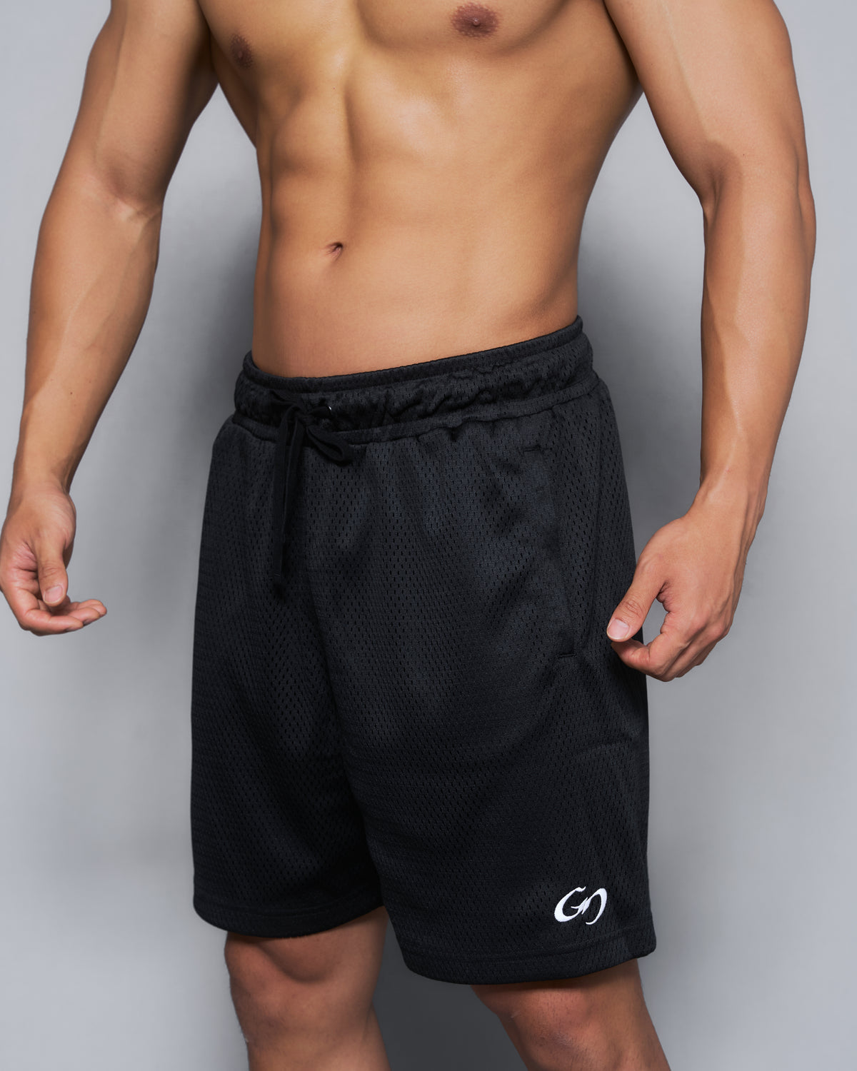 0302 Axis Mesh Shorts - Black