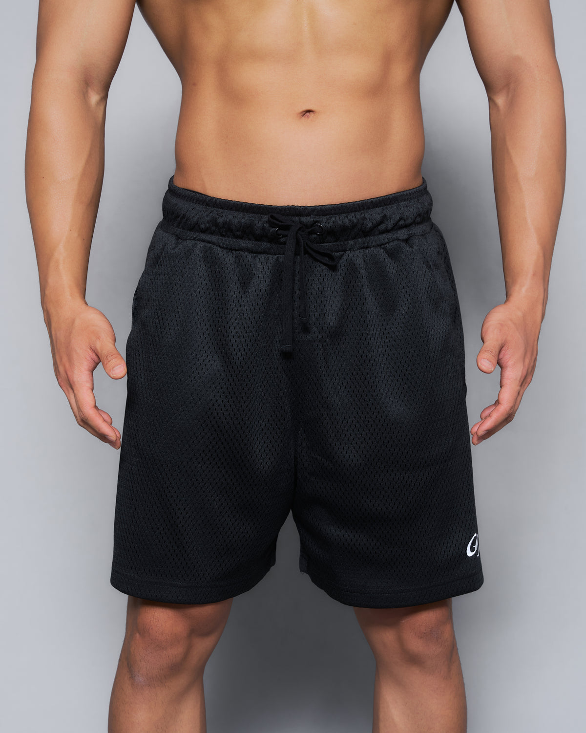 0302 Axis Mesh Shorts - Black