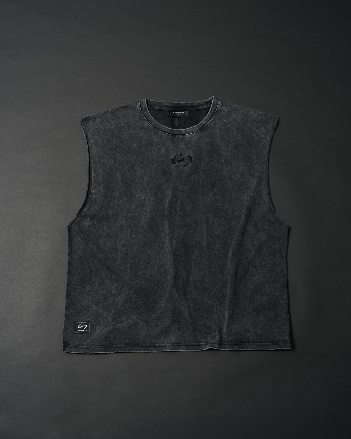 WASHED SIGIL CUT-OFF — original front flat lay